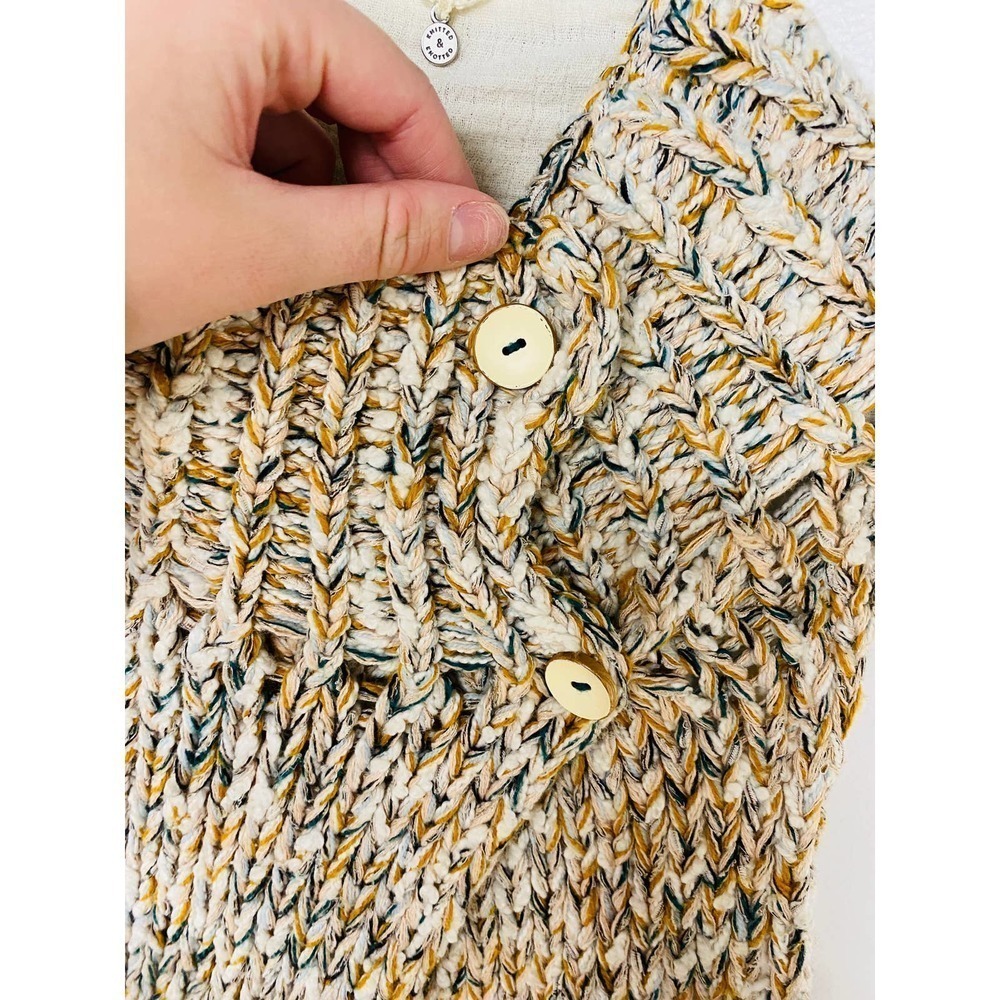 Anthropologie Knitted & Knotted Caprea vest - Picture 8 of 11